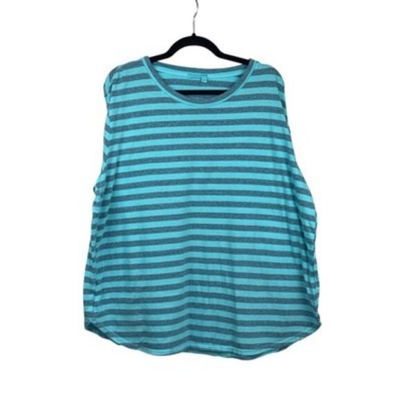 Fresh Produce Womens Striped Long Sleeve Top 2X - Picture 2 of 4